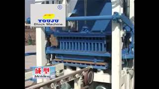 Youju QT4-20 concrete block machine