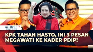 Pesan Megawati Usai Hasto Ditahan KPK: Tak Tunjuk PLT Sekjen Hingga Minta Tunda Retret!