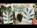 make stained glass with me (asmr style) plant propagation station