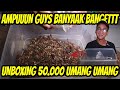 UNBOXING 50.000 UMANG UMANG | AMPUUUN GUYS TERNYATA BANYAAK BANGETTT