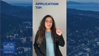 5 Tips for Applying to Western