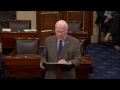 sen. patrick leahy on the farm bill agreement