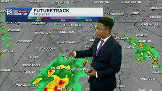 Alabama's weather forecast: Rain and storms stick around through the weekend