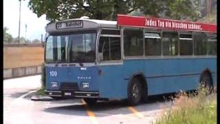 Volvo B58 articulatet buses 2 ( Hi8 Video )