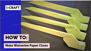 HOW TO MAKE PAPER CLAWS
