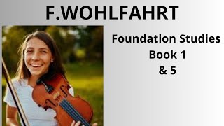 F. WOHLFAHRT, book 1, Nr 5, foundation studies, viola.