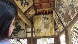 30秒の心象風景19344・春日神社絵馬殿～丹波篠山・リカちゃんの旅～