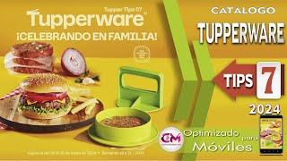 TUPPERWARE TIPS 7 2024  ➠CATALOGO TUPPERWARE