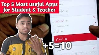 Top 5 useful apps for student \u0026 teacher | ছাত্র ও শিক্ষকদের জন্য পাঁচটি দারুন এপপ্স না দেখলে চরম মিস