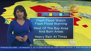 BAY AREA STORM: KPIX 5's Roberta Gonzales With The Sunday Morning Storm Forecast