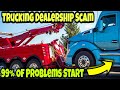 Trucking Dealerships Scam Truckers & Just Replace Parts Instead Of Fixing The Problem