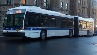 MTA NYC Bus! 2016 Nova Bus LFSA [#5439] Bx1 LTD Bus @ Health Avenue \u0026 Albany Crescent