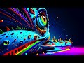 ai masterpiece psychedelic brutality live paint animation by artificial intelligence