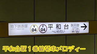 Y04-1【有楽町線】《輪になって》平和台駅１番線発車メロディー ( F04-1【副都心線】)