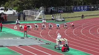 IH予選 福岡県南部ブロック予選会 男子100m決勝