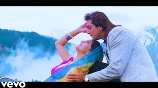 Mera Dil Bhi Kitna Pagal Hai 4K Video Song | Saajan | Madhuri Dixit, Sanjay Dutt | 90's Love Song