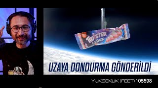 The first ice cream sent into space from Turkey!