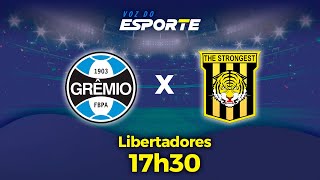 GRÊMIO X THE STRONGEST - AO VIVO | LIBERTADORES - 29/05/2024