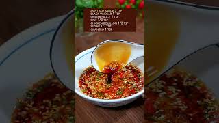 HOW TO MAKE CHINESE SECRET DIPPING SAUCE? #recipe #sauce #chinesefood #cooking #spicyfood #shorts
