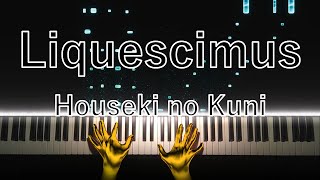 【THE END】Liquescimus - Houseki no Kuni ED [piano cover]