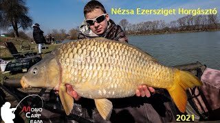 Márciusi horgászat Nézsa Ezersziget Horgásztó ( Mono Carp Team) 2021