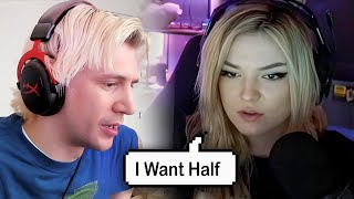 xQc on Nmplol \u0026 Malena Situation \u0026 Confronts LSF Moderation