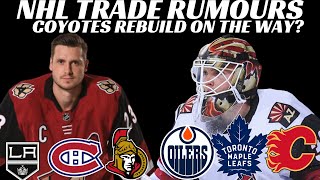 Huge NHL Trade Rumours - Coyotes to trade OEL, Kuemper and more? Total rebuild?