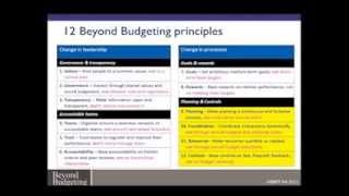 Beyond Budgeting Webinar