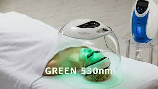 Revolutionize Your Skincare with the O2toDerm LED Dome Light Therapy!