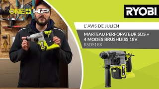 Perforateur HP RSDS18X-0 RYOBI® - L’avis de Julien