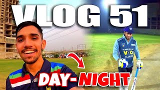 FIRST TIME DAY-NIGHT CRICKET MATCH😍| 75 par all out hogye😱| Cricket Cardio T20 Match