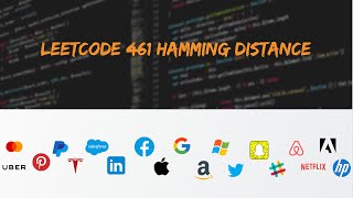 Leetcode 461 Hamming Distance | Bits Manipulation