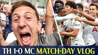 SONNY [손흥민] WINS IT FOR SPURS AGAINST CITY! Tottenham 1-0 Man City [MATCH-DAY VLOG]