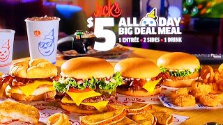 JACK IN THE BOX COMMERCIAL 2025 | $5 ALL DAY BIG MEAL DEAL | CHOICE | JACK IN THE BOX | JACK'S