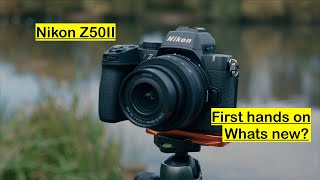 Nikon Z50II. New DX First Look.