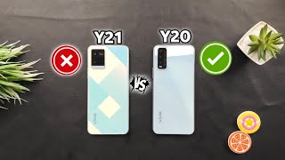 Vivo Y20 VS Vivo Y21 | Comparison \u0026 Speed Test | Which is Better |  Difference Between Y20 OR Y21 |