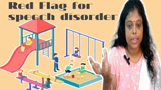 Red Flag for Speech Disorder