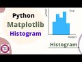 Histogram Matplotlib Tutorial | Histogram Python Matplotlib | Infoanil