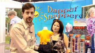 Dapper Snappers Kids Belts product introduction at ABC Kids Show