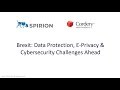 The U.K., Post-Brexit: Data Protection, E-Privacy & Cybersecurity Challenges Ahead