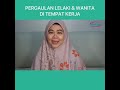 Tafaqquh Fi Addin; Pergaulan Lelaki & Wanita Di Tempat Kerja (Siri 1)