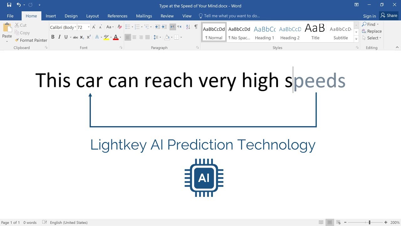 Lightkey Powered By Ai Text Prediction Software For Windows Youtube
