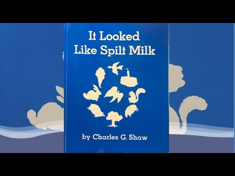 It Looks Like Spilt Milk Read Aloud - YouTube