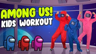 Kids Workout: AMONG US VIDEO GAME (THIS or THAT Workout)