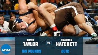 David Taylor vs. Brandon Hatchett: 2012 NCAA wrestling title (165 lbs.)