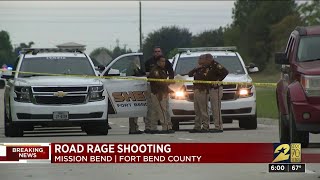 Road rage shooting in Mission Bend