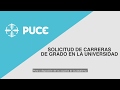 PUCE+ - Admisiones - Tutorial Solicitud de Carreras de Grado