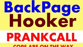 BackPage Hooker - prostitute -  PRANK CALL, only this time I want to get PAID for it!