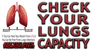 how to check your lung capacity at home without equipment