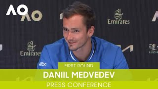 Daniil Medvedev Press Conference (1R) | Australian Open 2022